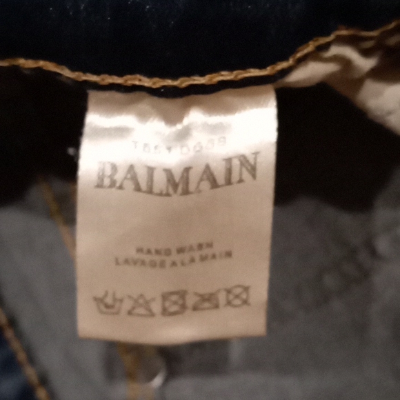 XS / small BALMAIN women's jeans - Picture 6 of 6
